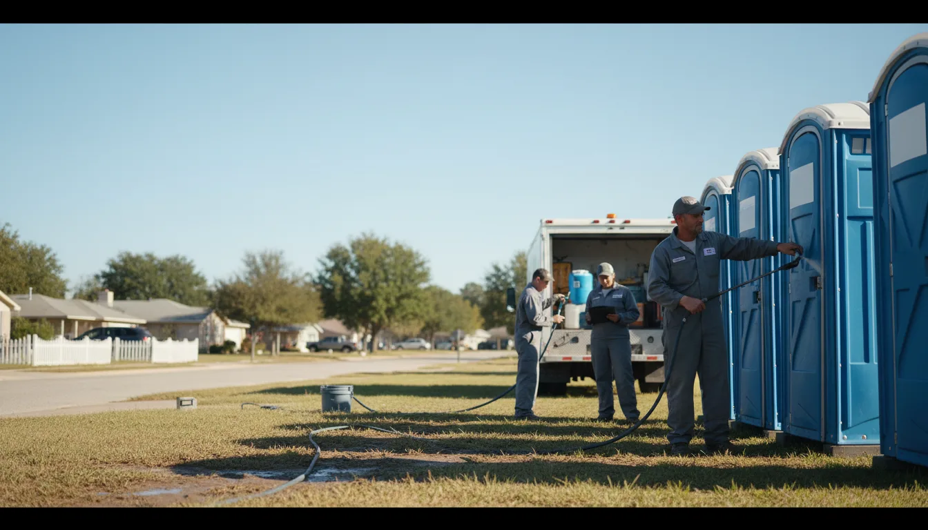 Long-Term Portable Toilet Rental in Paris, IL near me